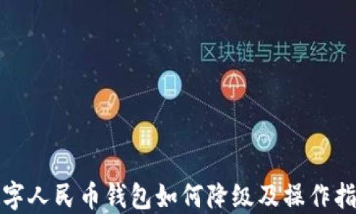 
數(shù)字人民幣錢包如何降級及操作指南