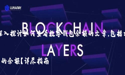提示：這是一篇旨在深入探討如何查看數(shù)字錢包余額的文章，包括相關(guān)問題和詳細(xì)解答。


如何查看數(shù)字錢包里的余額？詳盡指南
