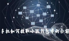  手機如何提取小狐錢包中
